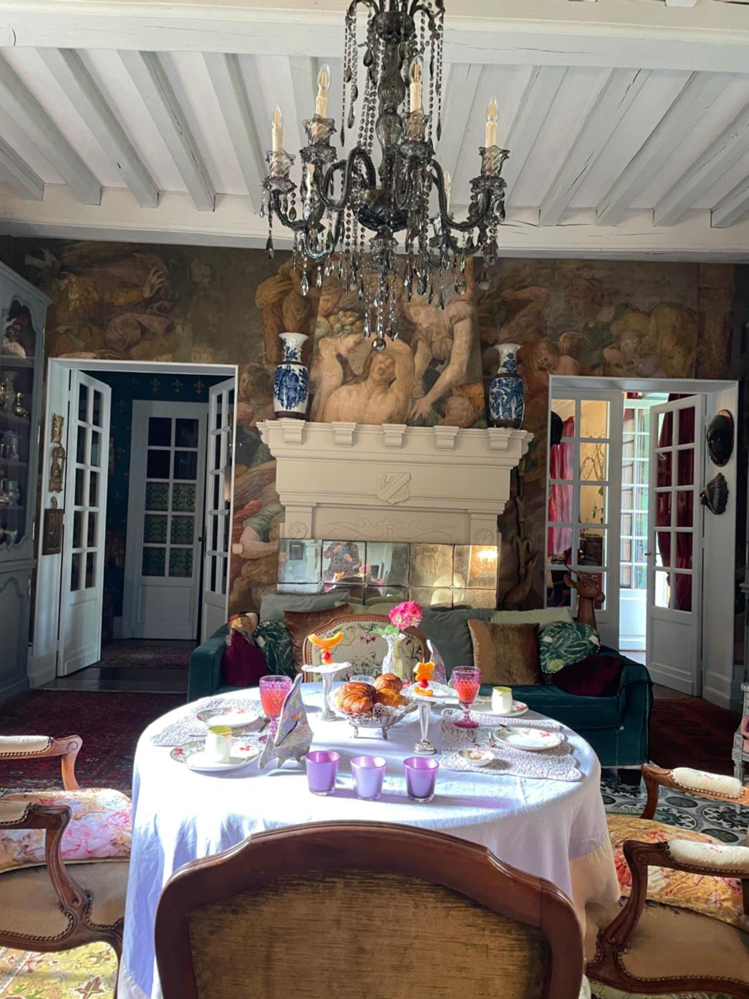 La Rebiere D'Or, B&B Et Gite Mouleydier Exterior foto